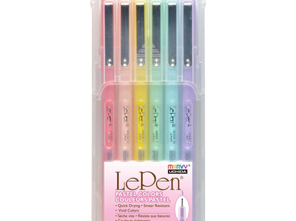 Le Pen - Set de 6 - Pastel - ColorSwatch