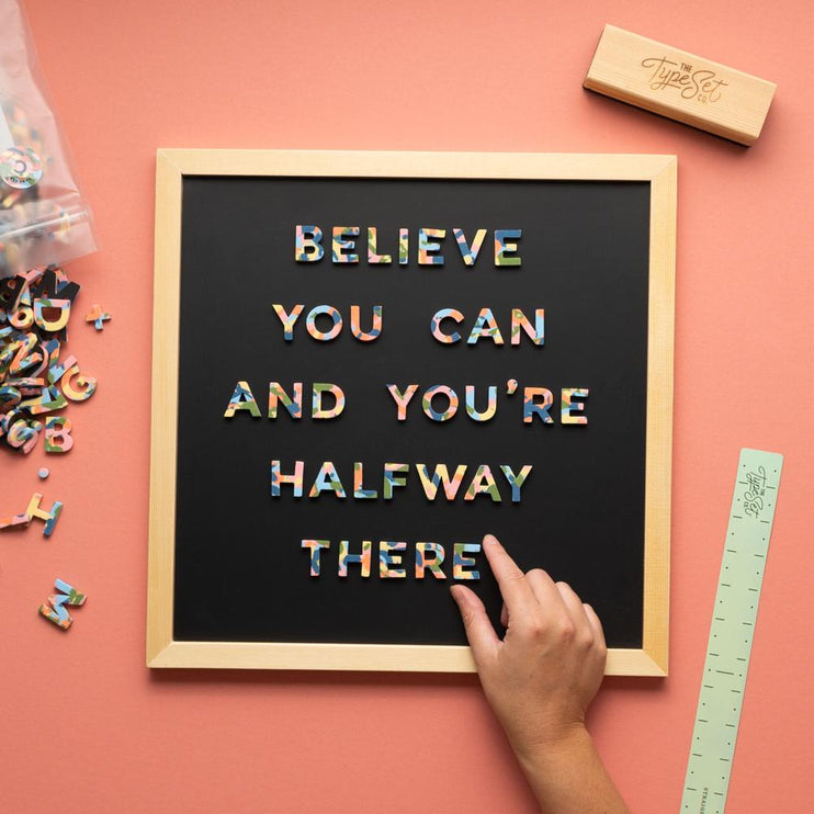 Letras Magnéticas - Confetti Mod - ColorSwatch