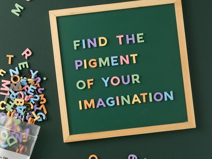 Letras Magnéticas - Rainbow Light - ColorSwatch