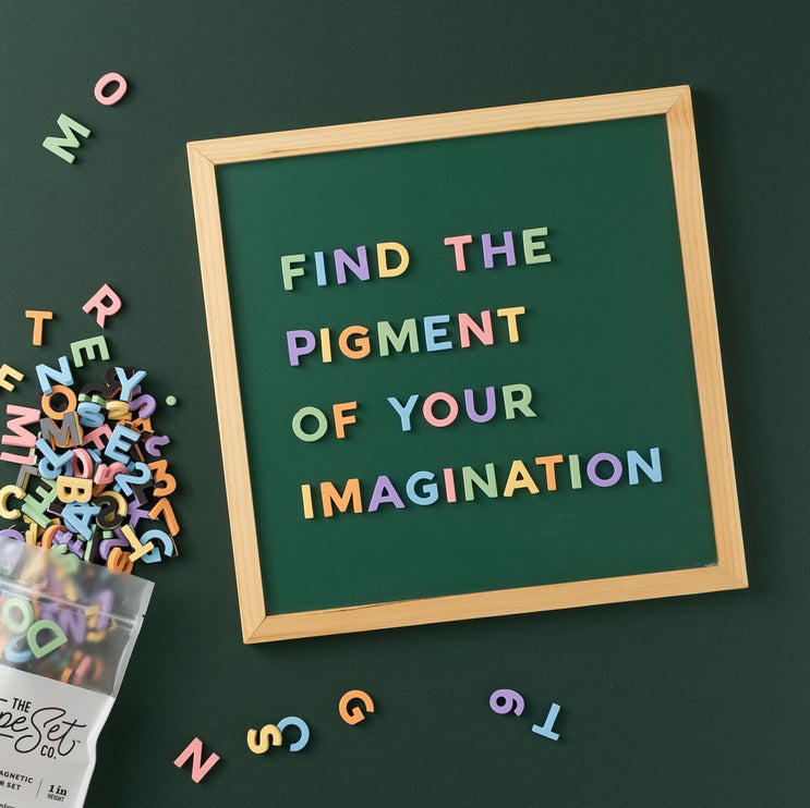 Letras Magnéticas - Rainbow Light - ColorSwatch