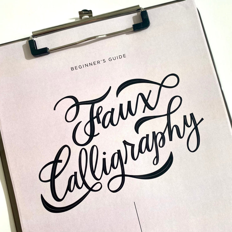 Lettering para Principiantes - Hojas Individuales con Tabla - ColorSwatch