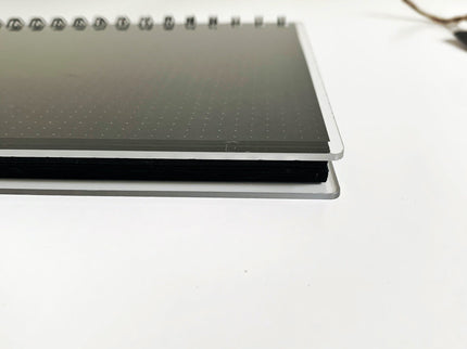 Libreta Acrílica - Papel Negro - Puntos - ColorSwatch