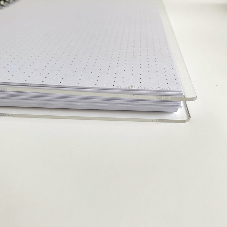 Libreta Acrílica - Papel Opalina - Puntos - ColorSwatch