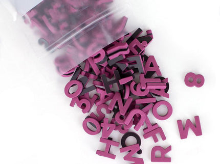 Letras Magnéticas - Plum Crazy