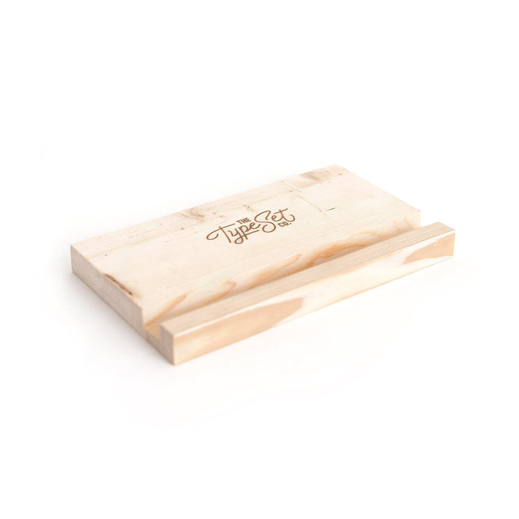 Base de Madera Para Pizarra