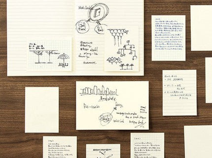 MD Sticky Memo Pad A7 - Grid - ColorSwatch