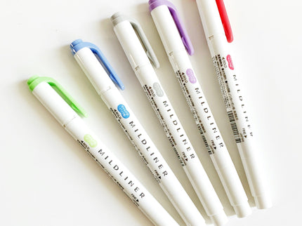 Mildliner - Set 5 - Cool and Refined - ColorSwatch