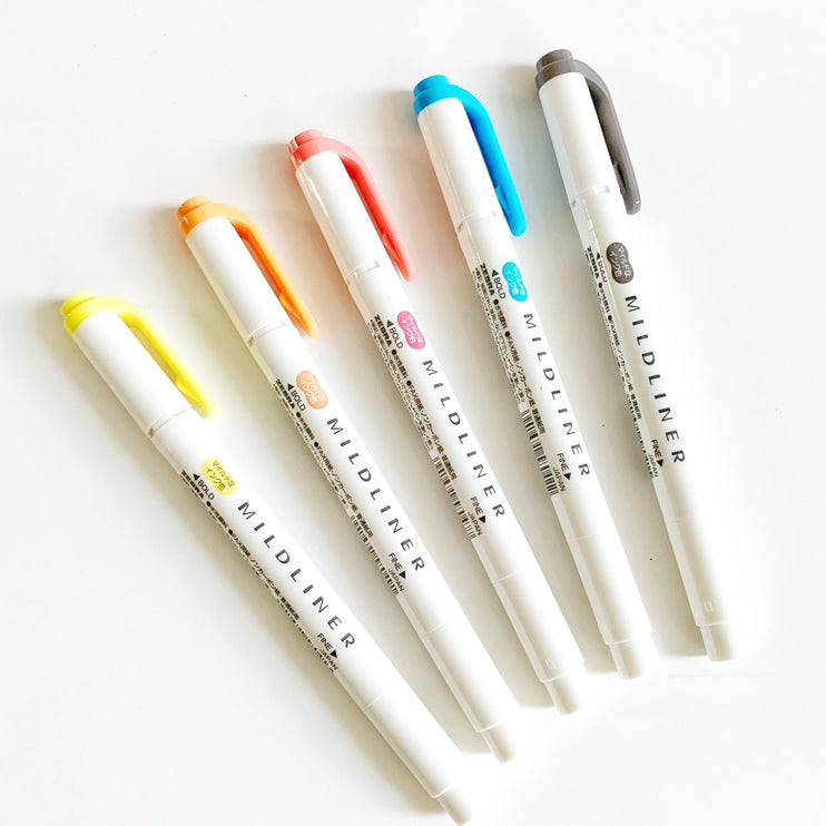 Mildliner - Set 5 - Friendly - ColorSwatch