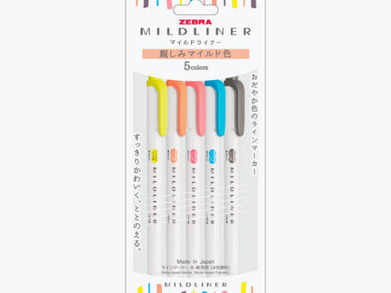 Mildliner - Set 5 - Friendly - ColorSwatch