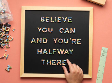 Letras Magnéticas - Confetti Mod