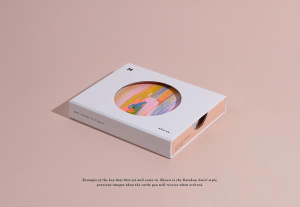 Mondrian - Set 6 Tarjetas y Sobres - ColorSwatch