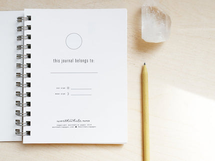 Moon Phase Reflection Journal