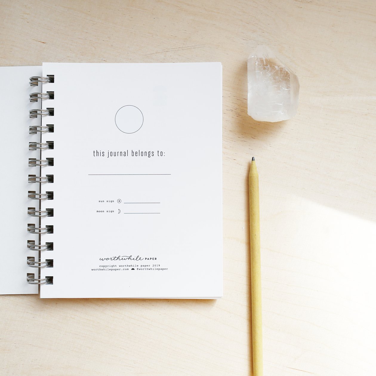 Moon Phase Reflection Journal