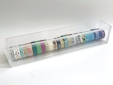 Organizador Acrílico para Washi Tapes - 1 Fila - ColorSwatch