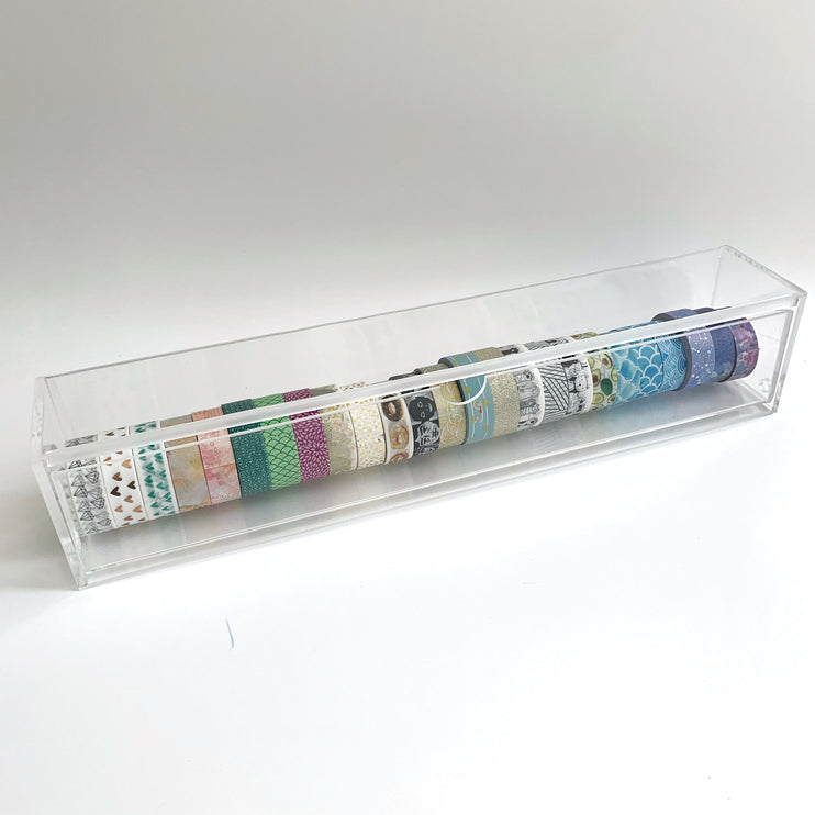 Organizador Acrílico para Washi Tapes - 1 Fila - ColorSwatch