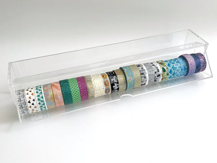 Organizador Acrílico para Washi Tapes - 1 Fila - ColorSwatch