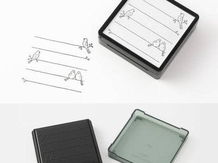 Paintable Stamp - Bird - ColorSwatch