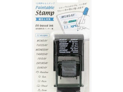 Paintable Stamp - Day & Weather - ColorSwatch