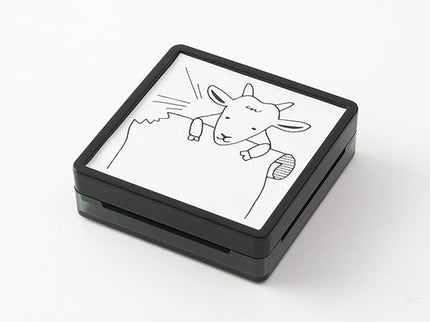 Paintable Stamp - Goat - ColorSwatch