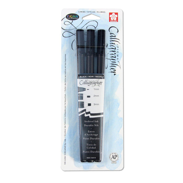 Pigma Calligrapher - Set de 3 - ColorSwatch