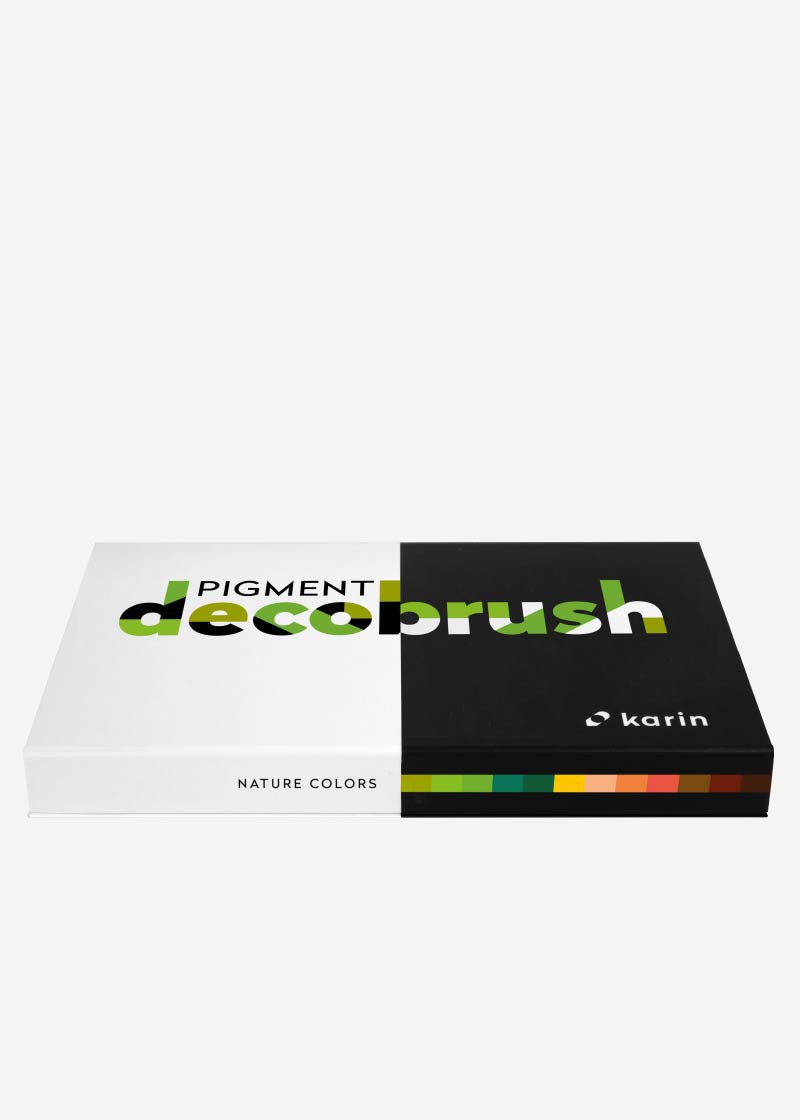 Pigment Decobrush - Set 12 - Nature