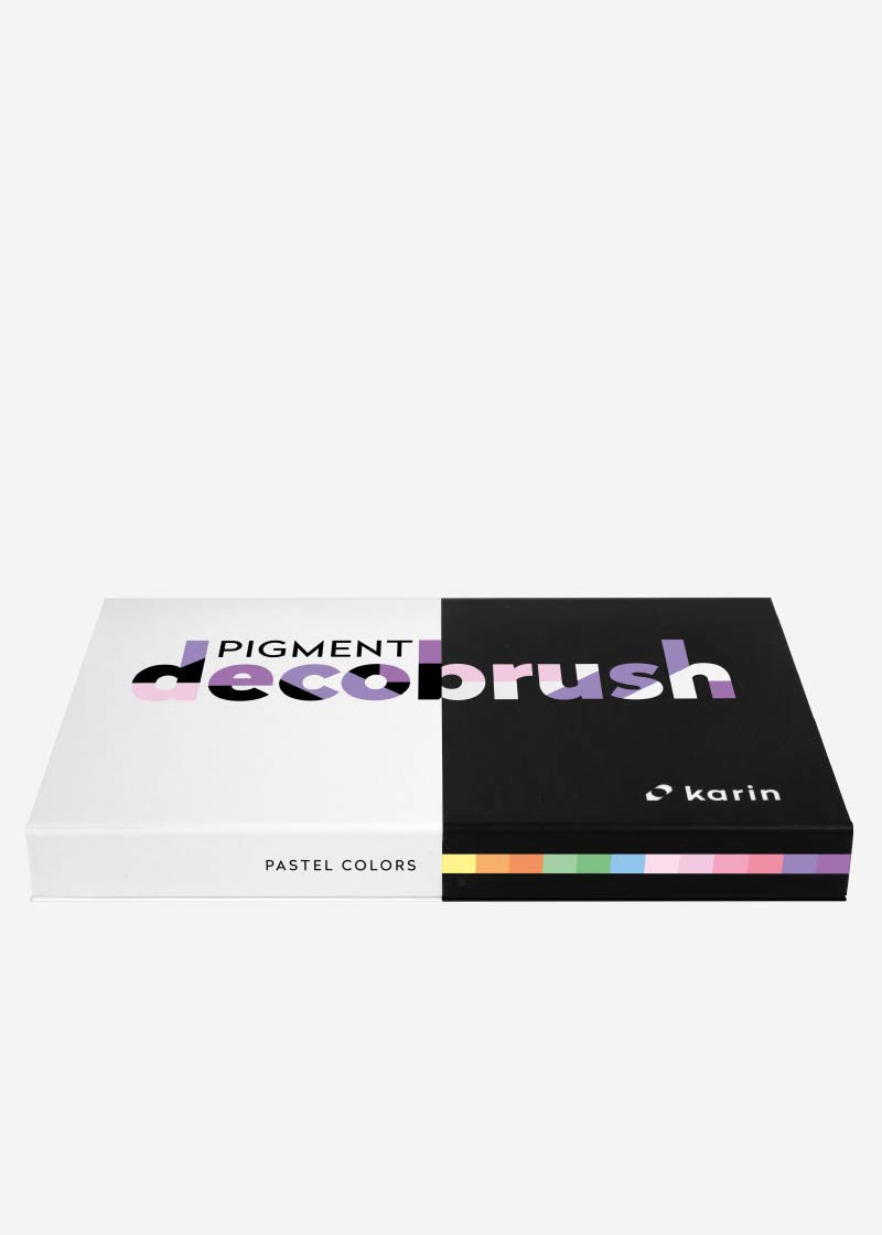 Pigment Decobrush - Set 12 - Pastel