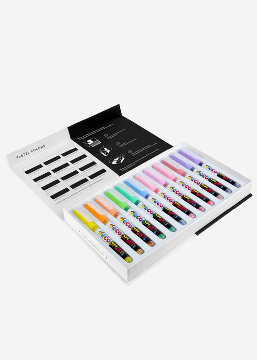 Pigment Decobrush - Set 12 - Pastel