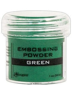 Polvo para Embossing - Green - ColorSwatch