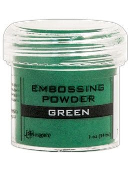 Polvo para Embossing - Green - ColorSwatch