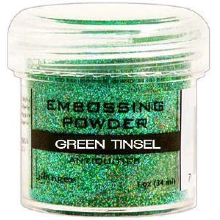 Polvo para Embossing - Green Tinsel - ColorSwatch
