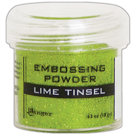 Polvo para Embossing - Lime Tinsel - ColorSwatch