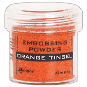 Polvo para Embossing - Orange Tinsel - ColorSwatch