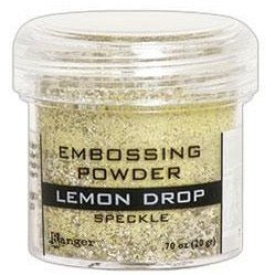 Polvo para Embossing - Speckle - Lemon Drop - ColorSwatch