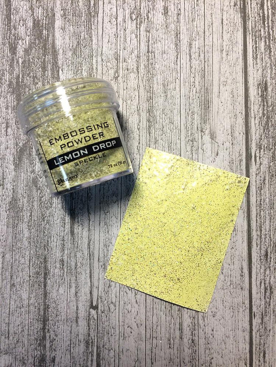 Polvo para Embossing - Speckle - Lemon Drop - ColorSwatch