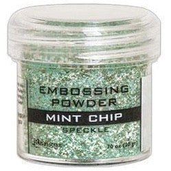 Polvo para Embossing - Speckle - Mint Chip - ColorSwatch