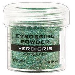 Polvo para Embossing - Verdigris - ColorSwatch