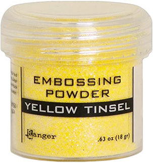 Polvo para Embossing - Yellow Tinsel - ColorSwatch