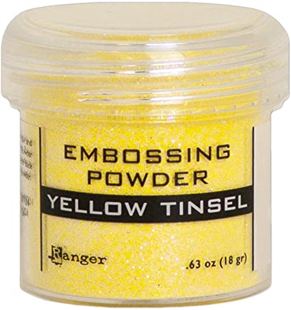 Polvo para Embossing - Yellow Tinsel - ColorSwatch