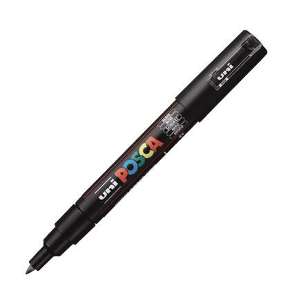 Posca PC - 1M - Negro - ColorSwatch