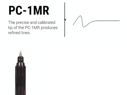 Posca PC - 1MR - Negro - ColorSwatch