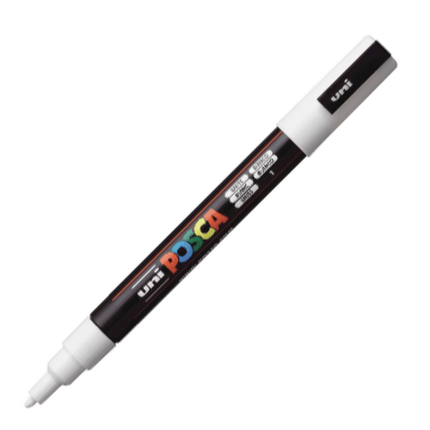 Posca PC - 3M - Blanco - ColorSwatch