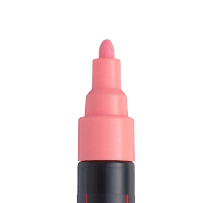 Posca PC - 5M - Coral Pink - ColorSwatch