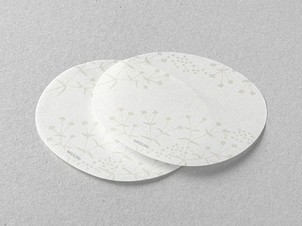 Sticky Notes Transparentes - Flores Grises