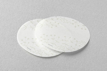 Sticky Notes Transparentes - Flores Grises