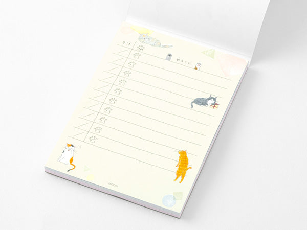 To Do Memo Pad - Gatos