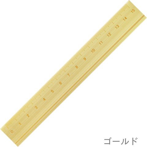 Regla de Aluminio 15cm - Dorado - ColorSwatch