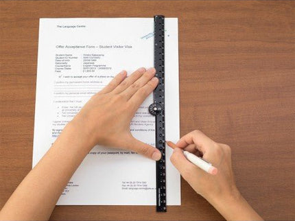 Regla Multi Usos - Negra - ColorSwatch