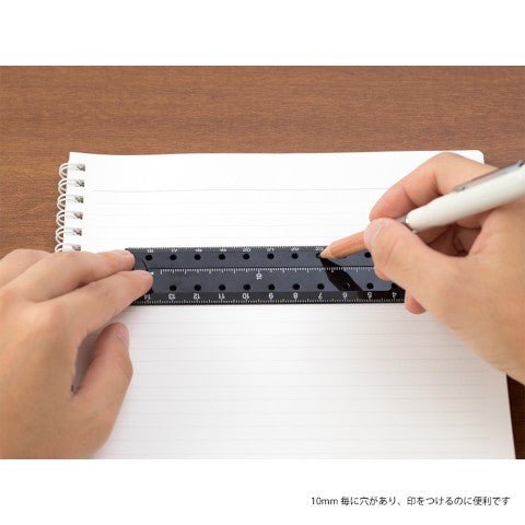 Regla Multi Usos - Negra - ColorSwatch