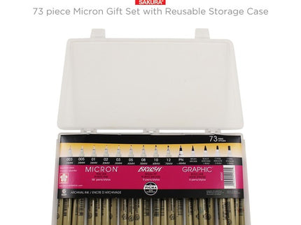 Pigma Micron - Set de 73 piezas