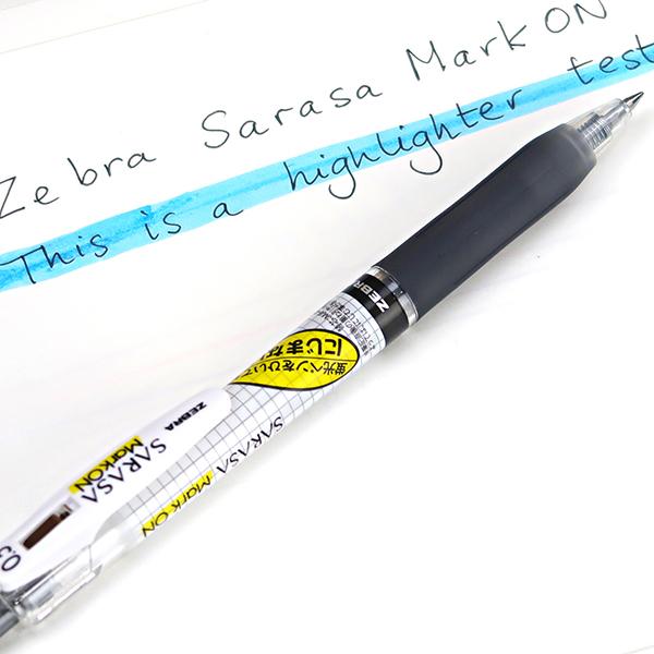 Sarasa Mark On 0.4mm - Negro - ColorSwatch